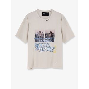 Paly Men Cotton T-Shirt With Print On The Front